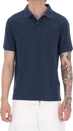 C.P. Company Blue Gauge 24 Cotton Piquet Polo Shirt