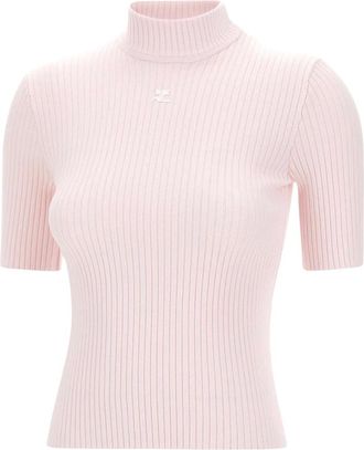 Courr&egrave;ges Mujer, Jerseys, Rosa, Talla: S