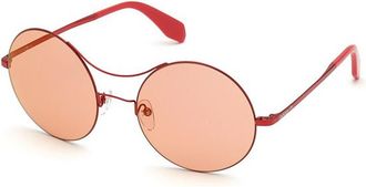 adidas OR0002 66U Womens Sunglasses Red Size 57