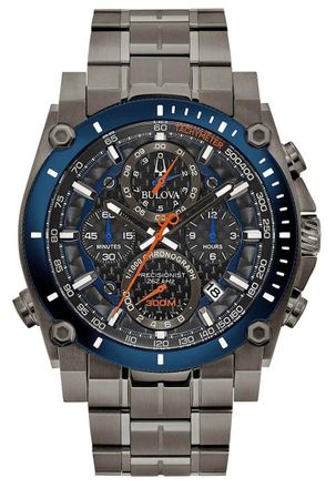 Bulova Precisionist herenhorloge Grijs 98B343