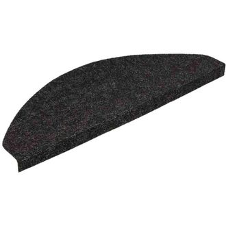 vidaXL Stair Mats Self-adhesive 30 pcs Anthracite 65x22.5x3.5 cm Vidaxl