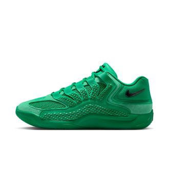 Nike Mens KD18 Warning Label Basketball Shoes in Green | IU3108-300