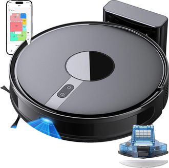 OEM Robot Aspirador Con Potente Succi&oacute;n De 6500 Pa Y Control Mediante Aplicaci&oacute;n Inteligente