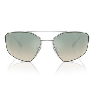 Ferrari Gradient Green Mirror Irregular Mens Sunglasses FH1009T 303/W0 63