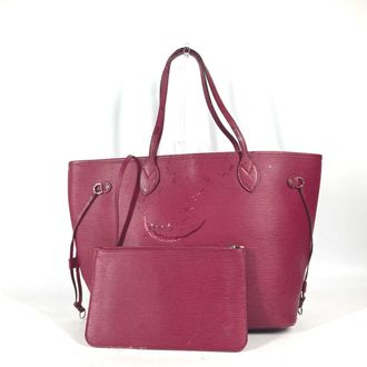 Louis Vuitton Pink Epi Leather Shoulder Bag Tote Bag (Pre-Owned)