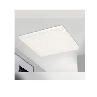 Briloner Frameless 59,5x59,5cm Bianco 38w/3800 Lm/3.000 K - 6.500 K Con Telecomando