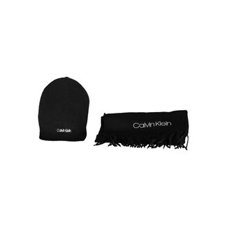 Calvin Klein Acrylic Men Scarf Mens Set