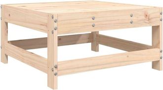 vidaXL Garden Footstool Solid Wood Pine Vidaxl