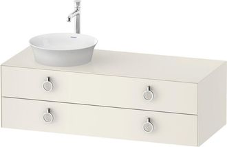 Duravit Duravit - Tulip Blanco, Mueble De Ba&ntilde;o Colgado En La Pared, Ancho
