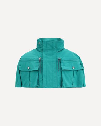 Prada Nylon Cape Male L