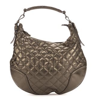 Burberry Pre-owned Womens Hoxton Hobo Shoulder Bag - Bronze - One Size