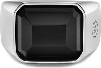 Nialaya Anello con sigillo - Argento