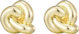 Adornia Chubby Knot Stud Earrings in Gold at Nordstrom Rack