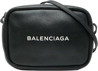 Balenciaga Pre-owned Cross Body Bags, female, Black, Size: ONE SIZE Pre-owned Vintage Cross Body Bag