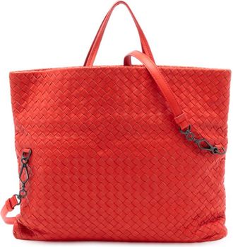 Bottega Veneta Pre-owned Bottega Veneta Nappa Intrecciato Fold Over Satchel Ladies B00262231C