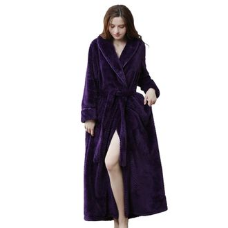 Generic Dressing Gown Womens Cotton Towel Robe Women Lightweight Ladies Housecoats Dressing Gowns Summer Gowns For Women Uk Cotton WomenS Nightwear Ladies Nig