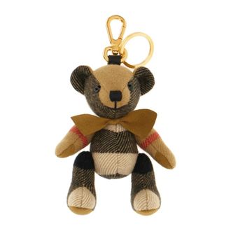 Burberry Thomas Bear Charm - female - Burberry - Keychains - Beige - ONE SIZE - Accessories