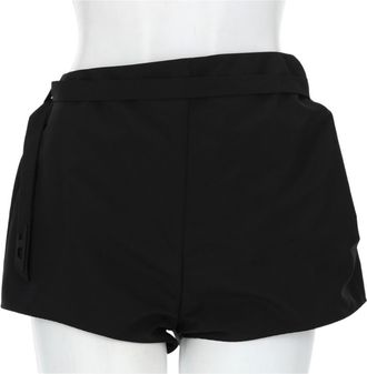 Diesel P-Sarto Polyester Wrap Fitted Shorts