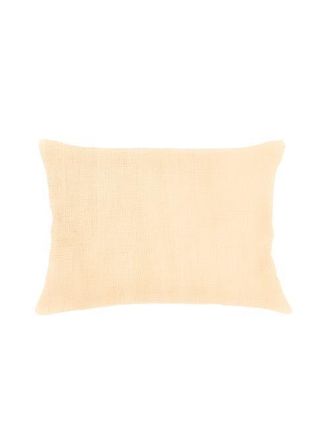 Anaya with Love So Soft Linen Pillow with Down Alternative Insert in Yellow at Nordstrom, Size 1Ft 8In X 1Ft 8In