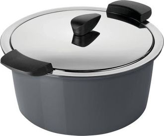 Kuhn Rikon Hotpan Stainless Steel Cooking Pot with Insulated Bowl, 1-Quart in Gray at Nordstrom