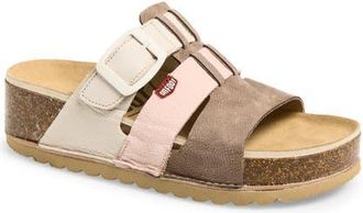 On Foot Naoshima Three-Strap Slide Sandal in Rose/Bone at Nordstrom, Size 8.5 Us