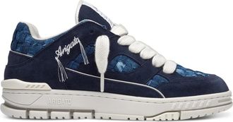 Axel Arigato Area Lo Woven Sneaker - Heren - Sneakers - Blauw - 39 EU - Katoen - Schoenen