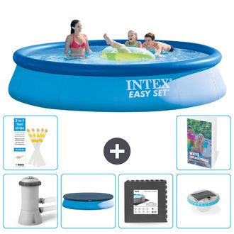 Intex Piscina Easy Set Redonda - 396x84 Cm - 7-piezas S312