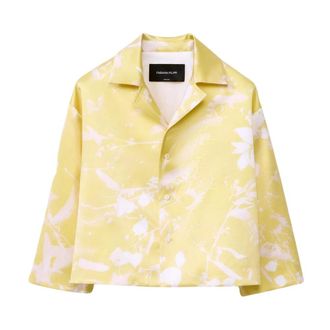 Fabiana Filippi Floral Print Silk Shirt and Trousers Set