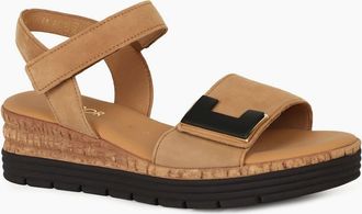 Gabor Womens Shout Womens Wedge Heel Sandals - Sattel Sde - Size: 4.5