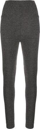 Saint Laurent Grey Cashmere Leggings