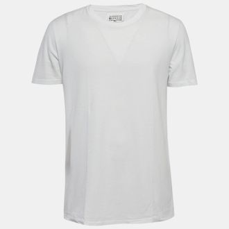 Maison Margiela Maison Martin Margiela White Jersey Regular Fit T-Shirt