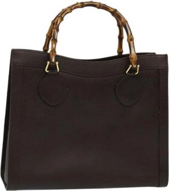 Gucci Pre-owned borse di pelle - - Pre-owned - Donna - Marrone - ONE SIZE