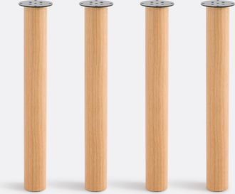 La Redoute Interieurs Set van 4 tafelpoten, gefineerd, Alzar