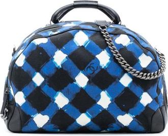 Chanel Pre-owned Canvas Reistas - Dames - Vintage Weekendtas - Veelkleurig - ONE Size - Vintage
