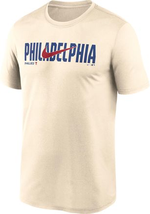 Nike Philadelphia Phillies Swoosh Legend Nike Mens Dri-FIT MLB T-Shirt in Brown | NKGK15APP-RSQ