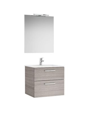 Roca Pack Victoria 2 Cajones 600 Mm Color Roble City Roca