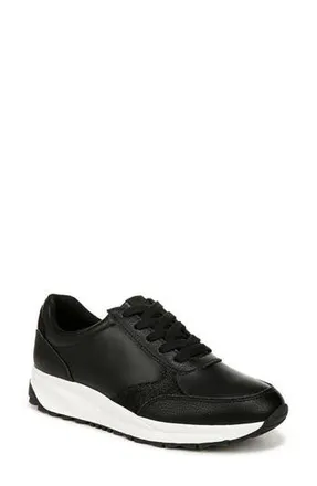 Naturalizer Shay Sneaker in Black Leather at Nordstrom Rack, Size 6.5