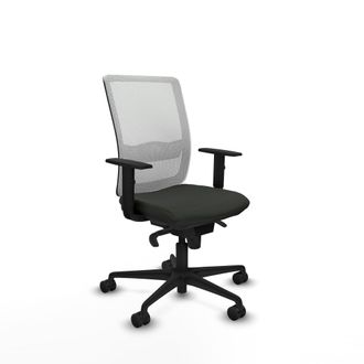 Piqueras y Crespo Silla De Oficina Piqueras Y Crespo Haches Negro Espuma Alta Densidad