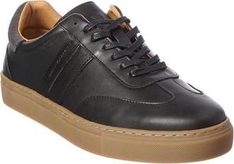 Bruno Magli M By Bruno Magli Ryan T Toe Leather Sneaker