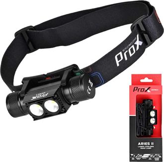 OEM Linterna Frontal Impermeable Prox Aries Ii Cree Xm-l2 De 1100 L&uacute;menes