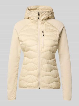 Peak Performance Daunenjacke mit Kapuze in Sand, Gr&ouml;&szlig;e XL