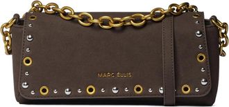 Marc Ellis Schoudertas - Dames - Schoudertassen - Bruin - ONE Size - Polyester - Tassen