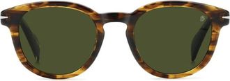 David Beckham Sunglasses Db 1198/S Ex4 Qt Brown/Green Men