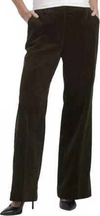 Elie Tahari Corduroy Pants In Green