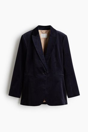 H&M Einreihiger Blazer - Blue