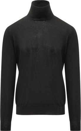 FILIPPO DE LAURENTIIS Dolcevita Turtleneck - Heren - Coltruien - Zwart - 3XL - Wol - Truien & Vesten