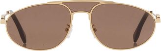 Fendi Brown Phantos Mens Sunglasses FE40072U 30E 57