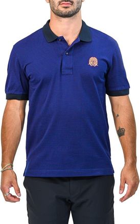 Maceoo Mozart Dot Polo in Blue at Nordstrom, Size 3