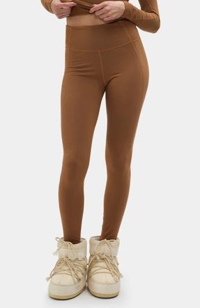 Halfdays Ruth Base Layer Leggings in Nuthatch at Nordstrom, Size X-Large