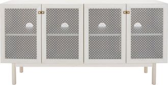 Safavieh Piran 4-Door 2-Shelf Media Stand